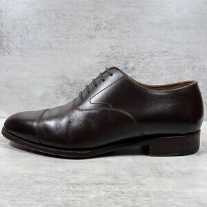Meermin Cap Toe Calf Leather Goodyear Welted Oxford Shoes - Men's UK 10 / US 11
